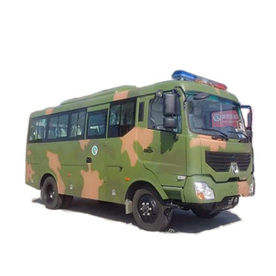 Diesel 170HP Power Custom Off Road Veículos Militares 4x4 Ônibus 6m Carroceria 17 Assentos