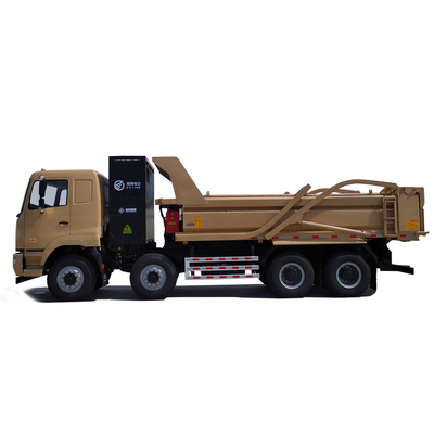 Caminhão Basculante Elétrico para Serviço Pesado CAMC New Energy 8x4 12 Rodas Emissão Zero Trocar/Carregar Bateria