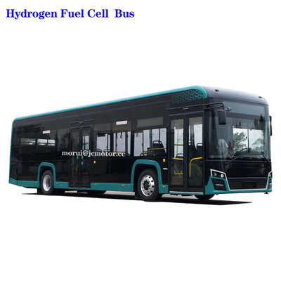 Autobus público elétrico de 12m FCV com célula de combustível a hidrogénio 90 passageiros quilometragem a carga total 450km