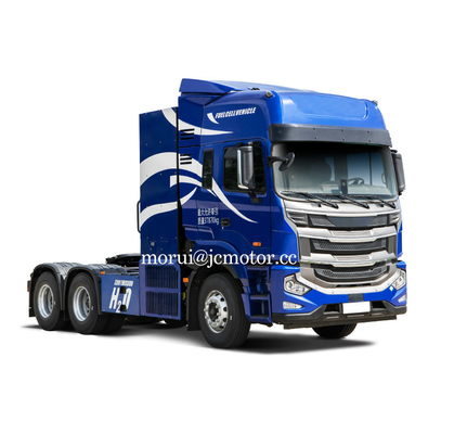 FCEV Nova Energia Hidrogénio Elétrico Trator caminhão 10 rodas 6x4 49Ton 450km quilometragem