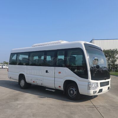 Luxo de 25 lugares Coaster Bus 2+2 Comfort Passenger Seating Layout Com IVECO Powertrain e Chassis