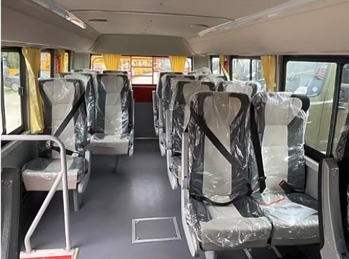 Diesel 170HP Power Custom Off Road Veículos Militares 4x4 Ônibus 6m Carroceria 17 Assentos
