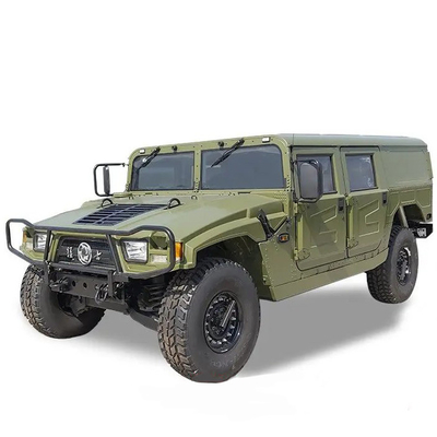 Veículo Militar Off Road Reconhecimento Patrulha Comando Carro de Polícia Linha Dupla 4x4 150HP