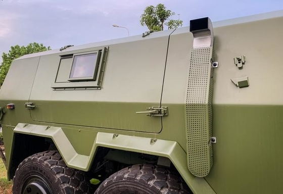 Veículo militar fora de estrada personalizado à prova de balas China Defend 6x6 300hp equipamento de campo de batalha