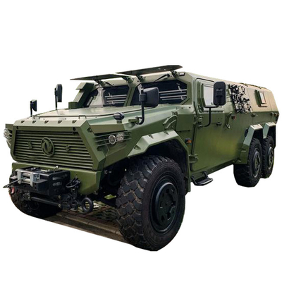 Veículo militar fora de estrada personalizado à prova de balas China Defend 6x6 300hp equipamento de campo de batalha