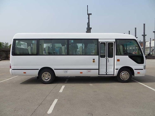 Ônibus diesel 7m da pousa-copos do padrão de emissão do Euro 2 transmissão manual Mini Bus Van de 22 assentos