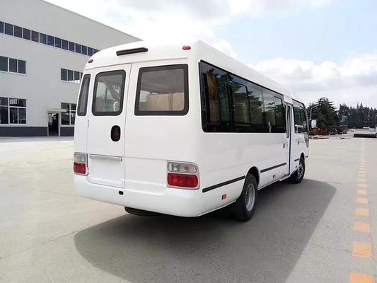 Ônibus diesel 7m da pousa-copos do padrão de emissão do Euro 2 transmissão manual Mini Bus Van de 22 assentos