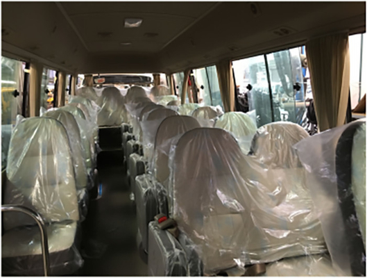 Assentos 110km/H do ônibus 30 da pousa-copos da transmissão automática de Allision que exportam o treinador Bus de 7.7m