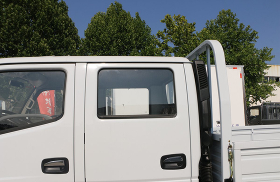 Caminhão leve de carga cabine dupla 2 eixos 6 rodas caminhão leve de carga 125HP gasolina