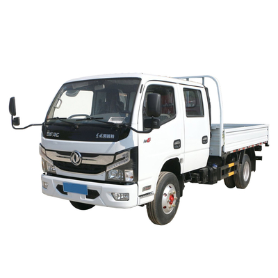 Caminhão leve de carga cabine dupla 2 eixos 6 rodas caminhão leve de carga 125HP gasolina