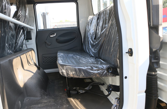 Caminhão leve de carga cabine dupla 2 eixos 6 rodas caminhão leve de carga 125HP gasolina