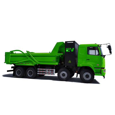 Caminhão Basculante Elétrico para Serviço Pesado CAMC New Energy 8x4 12 Rodas Emissão Zero Trocar/Carregar Bateria