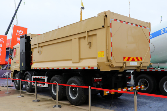 Caminhão Basculante Elétrico para Serviço Pesado CAMC New Energy 8x4 12 Rodas Emissão Zero Trocar/Carregar Bateria