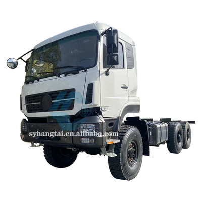 Caminhão SKD 6 Wheel Drive 330hp Diesel Power 6x6 Off Road Caminhão 25Ton Chassis