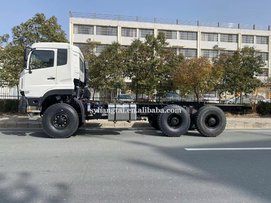 Caminhão SKD 6 Wheel Drive 330hp Diesel Power 6x6 Off Road Caminhão 25Ton Chassis