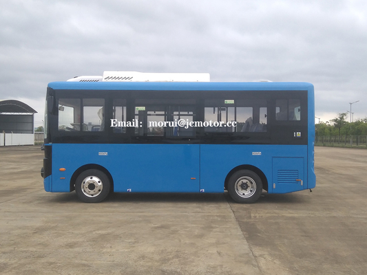 Poder máximo padrão 160kw de motor de movimentação direta da UE da última emissão da milha 6m Mini Electric City Bus Zero