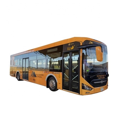 80 passageiros Autocarros eléctricos de cidade com menos de 10 m de distância de travagem