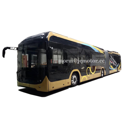 18m FCEV Electric City Bus 55 assentos articulado BRT Carga total 350km alcance milha