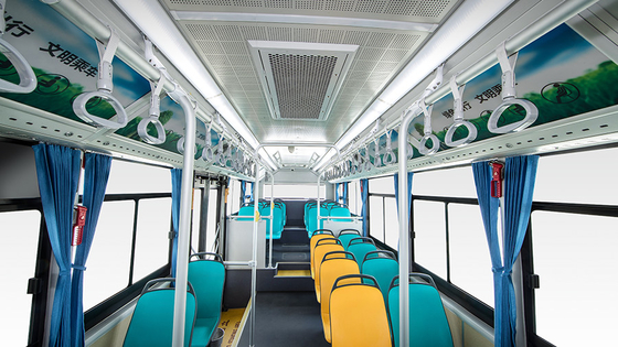 8.5m FCEV Célula de combustível de hidrogénio Autobus urbano elétrico Zero emissões 600km alcance milha