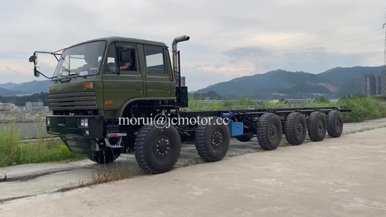 Militar 12 rodas Full Drive Seis eixos Off Road Truck Chassis 12x12 Transporter Erector Launcher