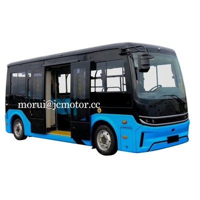 Autobus urbano eléctrico de 6m BEV 12 lugares 150 km quilometragem para transporte urbano rural de passageiros
