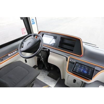 Autobus urbano eléctrico de 6m BEV 12 lugares 150 km quilometragem para transporte urbano rural de passageiros