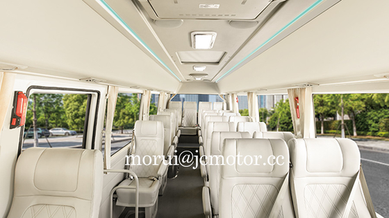 Customizado OEM 7m BEV grupo de autocarro de montanha-russa elétrica viajando com carga total 200km
