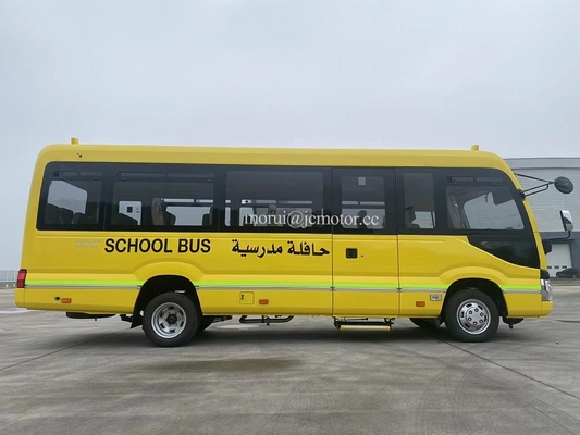 Modelo de autocarro de 7 metros para estudantes do ensino médio Iveco Chassis System 100kw Motor diesel