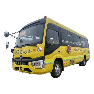 Modelo de autocarro de 7 metros para estudantes do ensino médio Iveco Chassis System 100kw Motor diesel