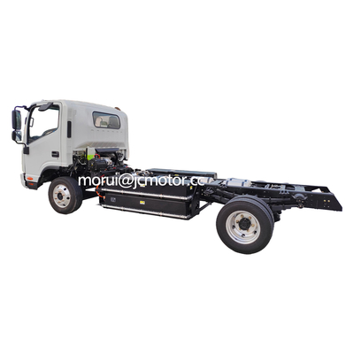 Personalização 15Ton New Energy Truck Elétrico Chassis Direito Direito 4EMT Forte Potência 200kw Drive Motor