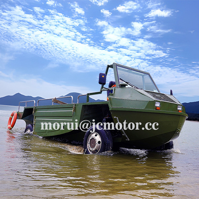 Veículo anfíbio off-road personalizado 4WD 1000kg / 10 - capacidade de pessoa versões híbridas e de combustível para terra e água