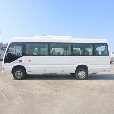 Luxo de 25 lugares Coaster Bus 2+2 Comfort Passenger Seating Layout Com IVECO Powertrain e Chassis