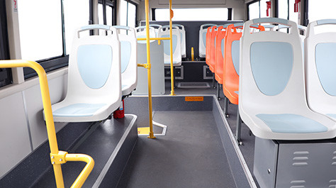 A cidade elétrica luxuosa de 22 Seater transporta a milhagem 300 - 440KM Max Speed 69Km/h