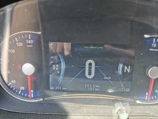 DONGFENG Nova Energia Elétrica Caminhão de Entrega 66.8kwh Alcance 250km Com Freio Hidráulico ABS