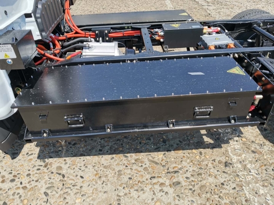 DONGFENG Nova Energia Elétrica Caminhão de Entrega 66.8kwh Alcance 250km Com Freio Hidráulico ABS