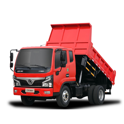 Direção 3.7m da esquerda do motor do Euro 4 DONGFENG Tipper Truck YUCHAI