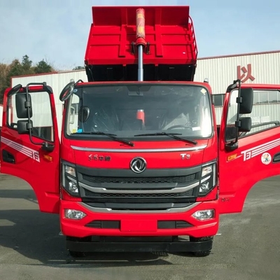 Caminhão basculante 4x2 18 Ton Dump Truck Wheelbase do caminhão do motor diesel de GVW 165HP 3550mm