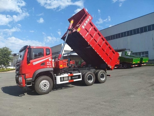 Cilindros de 25 toneladas do caminhão basculante 6x4 270HP 4.5M GVW 6 do poder superior