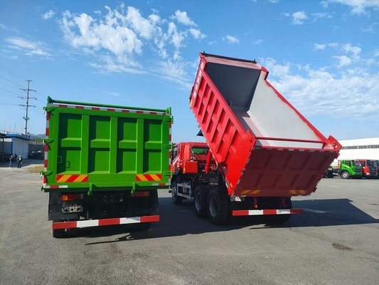 Cilindros de 25 toneladas do caminhão basculante 6x4 270HP 4.5M GVW 6 do poder superior