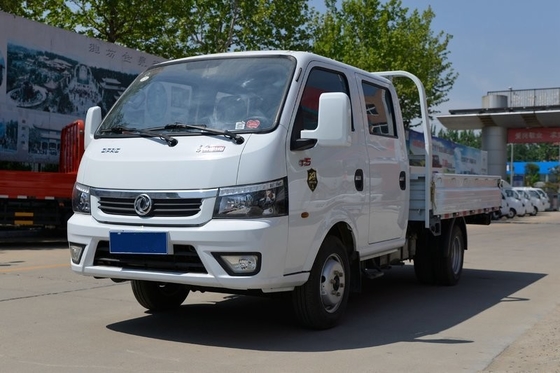 motor diesel Lorry Truck Double Row pequeno do caminhão 4x2 da carga da luz 4.5T 5 assentos