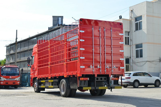 Fileira de DongFeng D9K 4x2 do caminhão de Delivery Cargo Transport da cerca única