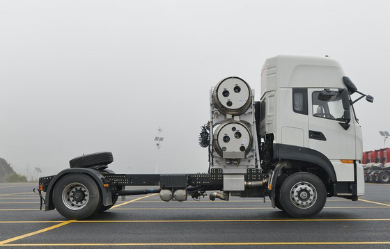 Os bens transportam a massa da tração do motor do reboque de trator noun 500HP de GNL CNG de 32,4 toneladas