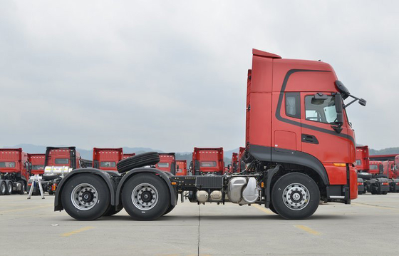 Combustível do poder superior do caminhão 456hp do trator das emissões DONGFENG do Euro 6 diesel