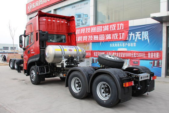 Massa resistente 39,5 Ton Logistics Transport da tração do caminhão 470hp do trator de GNL 6x4