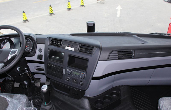 Massa resistente 39,5 Ton Logistics Transport da tração do caminhão 470hp do trator de GNL 6x4