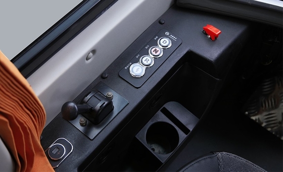 Direção esquerda automática da milhagem 380KM de Seat da camioneta expresso 47 da escola
