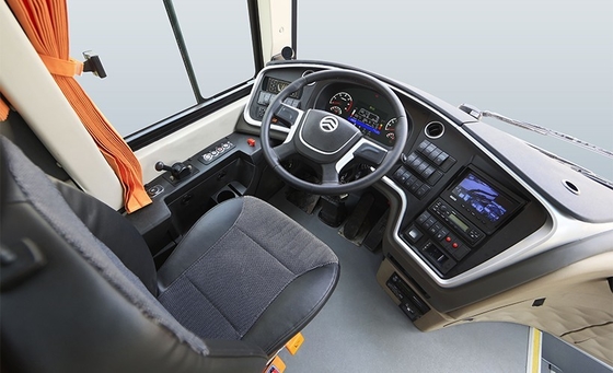Direção esquerda automática da milhagem 380KM de Seat da camioneta expresso 47 da escola