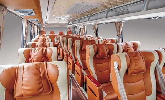 Dragon Diesel Luxury Coach Bus dourado 220 HP 8m 10 - 34 assentos Team Travel Bus
