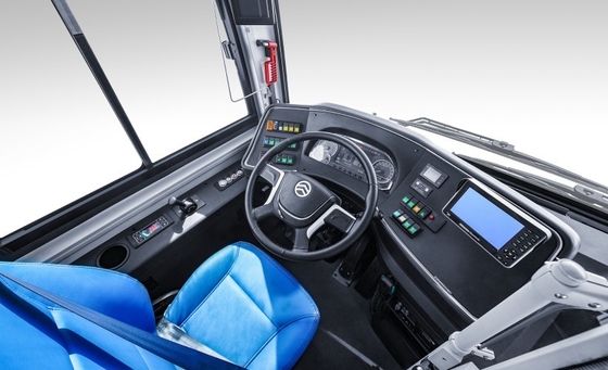 Ônibus luxuoso 300 - 430km elétricos puros do turista de 39 Seater 69 km/h da velocidade a mais alta