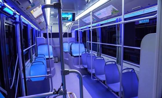 Milhagem pública elétrica luxuosa 317km dos assentos dos ônibus 27 da segurança de tráfego 69 km/h